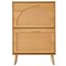 Shoe Cabinet with Flip Drawers Rattan Doors Entryway Storage Organizer
